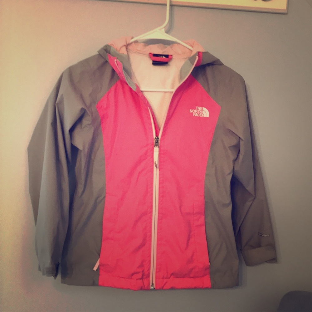 Girls The North Face jacket. Gently worn
